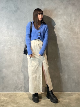 久道理沙さん（レディース・160cm）の春コーディネート