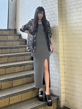 久道理沙さん(レディース・160cm)の春コーディネート