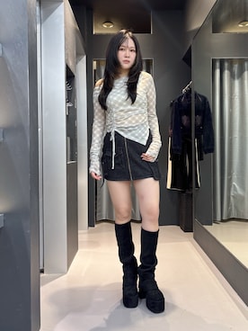 久道理沙さん(レディース・160cm)の夏コーディネート