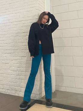 久道理沙さん（レディース・160cm）の冬コーディネート