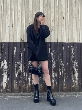 久道理沙さん（レディース・160cm）の春コーディネート