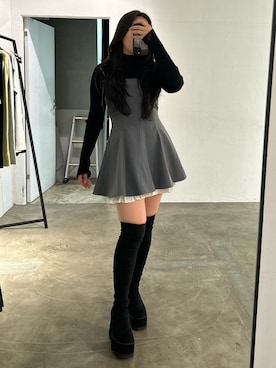 久道理沙さん（レディース・160cm）の秋コーディネート