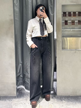 久道理沙さん（レディース・160cm）の秋コーディネート