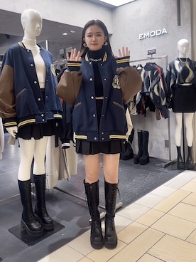 久道理沙さん（レディース・160cm）の秋コーディネート