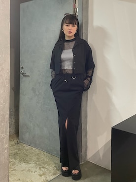 久道理沙さん(レディース・160cm)の春コーディネート