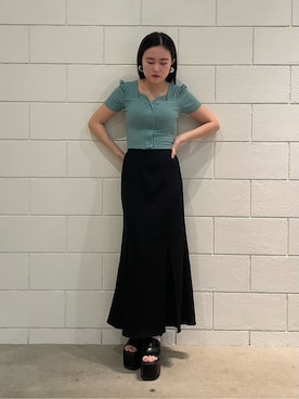 久道理沙さん（レディース・160cm）の夏コーディネート