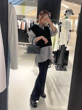 久道理沙さん（レディース・160cm）の春コーディネート