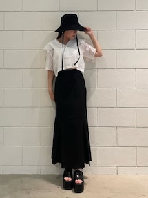 EMODA　エモダ　マーメイドスカート　新品タグ付き セール】パネルロングマーメイドスカート（スカート）｜EMODA