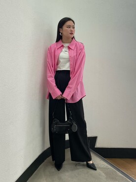 久道理沙さん（レディース・160cm）の冬コーディネート