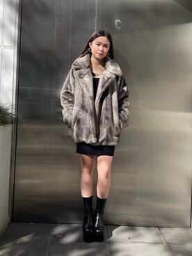 久道理沙さん（レディース・160cm）の秋コーディネート