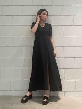 久道理沙さん（レディース・160cm）の春コーディネート