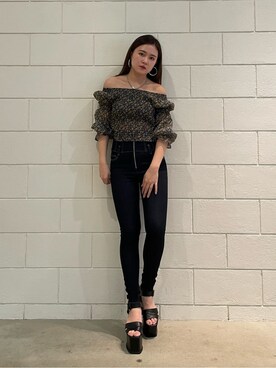 久道理沙さん(レディース・160cm)の夏コーディネート