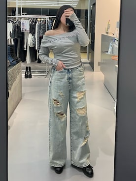 久道理沙さん(レディース・160cm)の春コーディネート