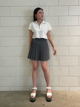 久道理沙さん（レディース・160cm）の夏コーディネート