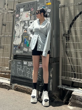 久道理沙さん(レディース・160cm)の夏コーディネート