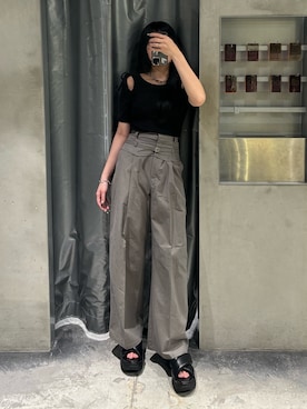 久道理沙さん（レディース・160cm）の夏コーディネート