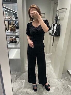 久道理沙さん（レディース・160cm）の夏コーディネート