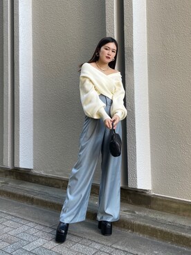 久道理沙さん（レディース・160cm）の冬コーディネート