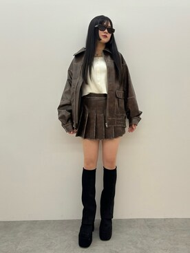 久道理沙さん(レディース・160cm)の夏コーディネート