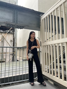 久道理沙さん（レディース・160cm）の夏コーディネート