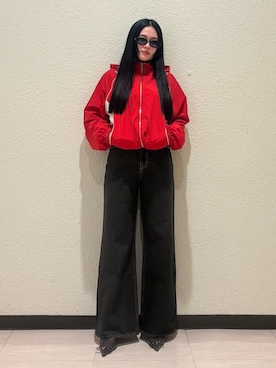 久道理沙さん（レディース・160cm）の春コーディネート