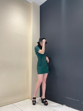 久道理沙さん（レディース・160cm）の夏コーディネート