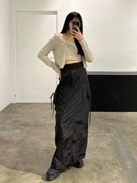 久道理沙さん（レディース・160cm）の冬コーディネート