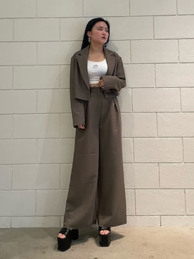 久道理沙さん（レディース・160cm）の夏コーディネート