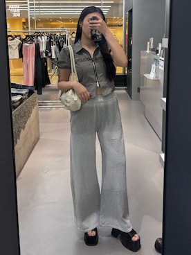 久道理沙さん（レディース・160cm）の春コーディネート