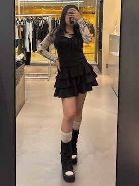 久道理沙さん（レディース・160cm）の春コーディネート