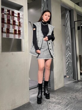 久道理沙さん（レディース・160cm）の秋コーディネート