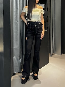 久道理沙さん(レディース・160cm)の夏コーディネート