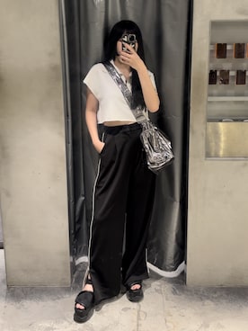 久道理沙さん（レディース・160cm）の夏コーディネート