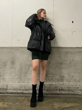 久道理沙さん（レディース・160cm）の秋コーディネート