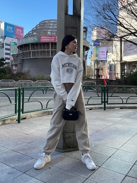 久道理沙さん（レディース・160cm）の冬コーディネート