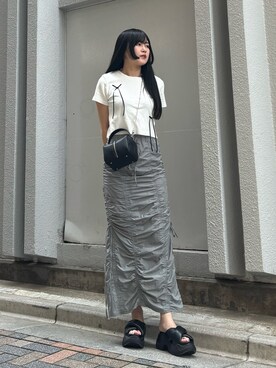 久道理沙さん(レディース・160cm)の夏コーディネート