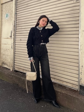 久道理沙さん(レディース・160cm)の秋コーディネート