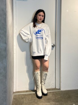 久道理沙さん(レディース・160cm)の冬コーディネート