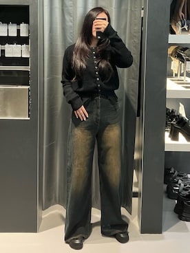 「EMODA（エモダ）のアイテム（その他）」を使った、久道理沙さん（レディース・160cm）の秋コーディネート