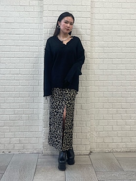久道理沙さん(レディース・160cm)の秋コーディネート