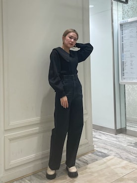 久道理沙さん（レディース・160cm）の秋コーディネート