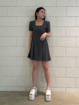 久道理沙さん(レディース・160cm)の夏コーディネート