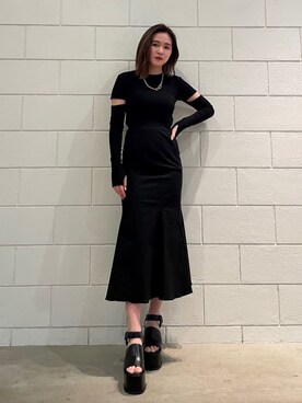 久道理沙さん（レディース・160cm）の春コーディネート