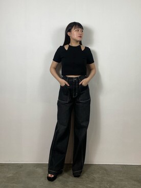 久道理沙さん(レディース・160cm)の夏コーディネート