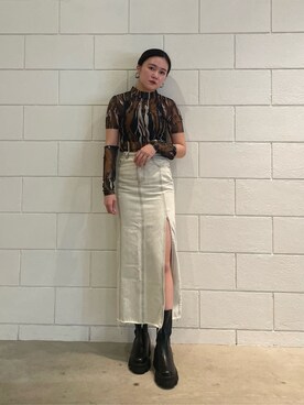 久道理沙さん（レディース・160cm）の夏コーディネート