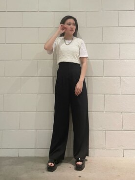 久道理沙さん（レディース・160cm）の春コーディネート