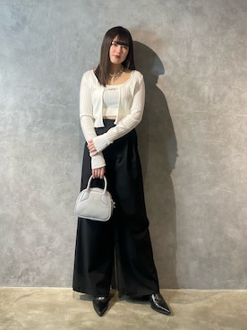 久道理沙さん（レディース・160cm）の春コーディネート