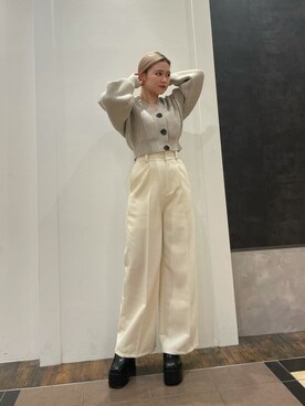 久道理沙さん(レディース・160cm)の冬コーディネート