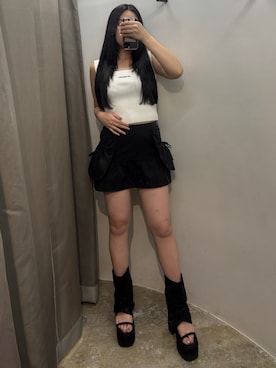 久道理沙さん(レディース・160cm)の夏コーディネート