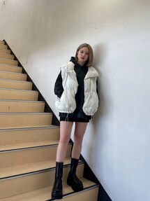 ダウンベスト　EMODA AI | 今年はショートダウンベストも👀❤️‍🔥 4色展開なんですが